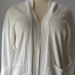 CAbi Day Sweater #5276 Crisp White Versatile Cardigan-M